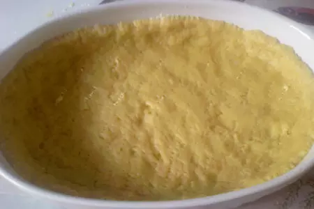Яблочный пирог под безешной шапочкой: шаг 3