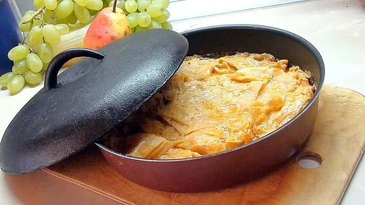 Капуста, тушённая в духовке: шаг 1