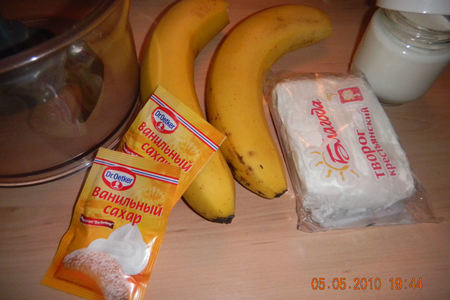 Орехово-банановый творожник (в блендере): шаг 6