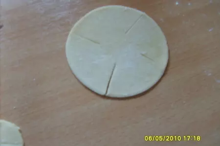 Хворост,,розочки´´: шаг 6