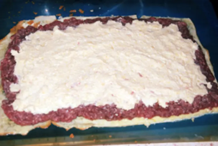 Сырный фасирт (мясной рулет с сыром): шаг 5