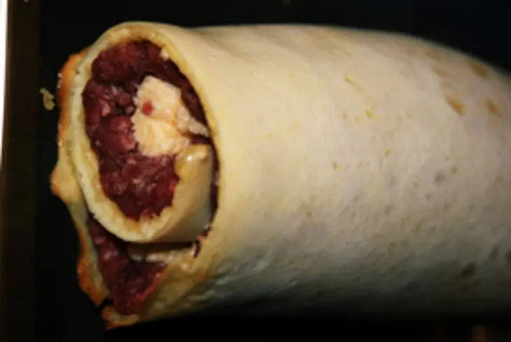 Сырный фасирт (мясной рулет с сыром): шаг 6
