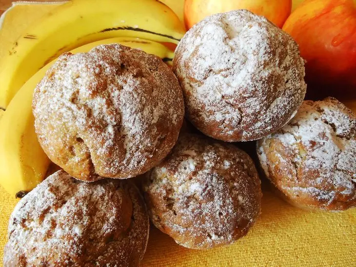 Диетические банановые маффины "вкусняшки": шаг 1
