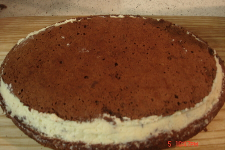 Торт "шоколадно-смородиновый": шаг 4
