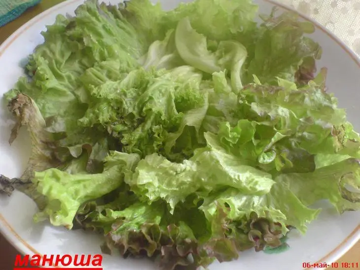 Салат "весеннее настроение": шаг 1