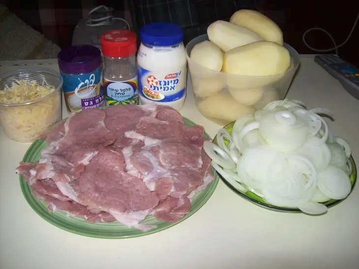 Мясо по-французски: шаг 1