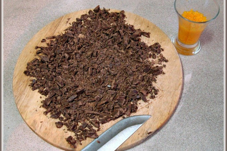 Крем-брюле с мягким апельсиновым шоколадом. кокосовое печенье с вишней.: шаг 9