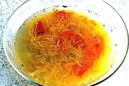 Овощной суп в оптимистичных тонах: шаг 6