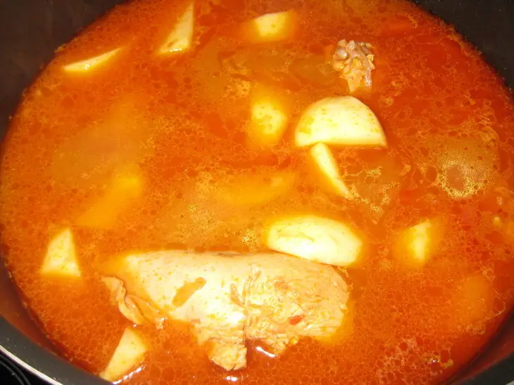 Куриный соус с алычой: шаг 6