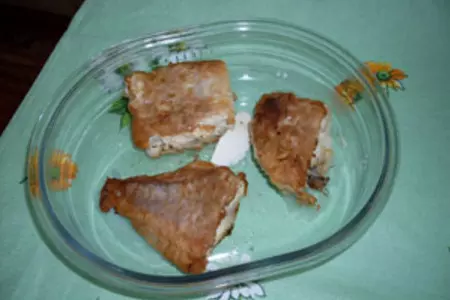 Морской окунь в розовом соусе: шаг 3
