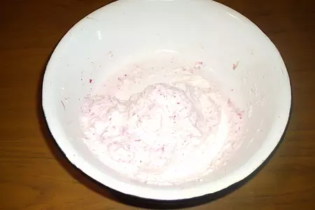 Рулет из семги с творожным сыром и редисом: шаг 3