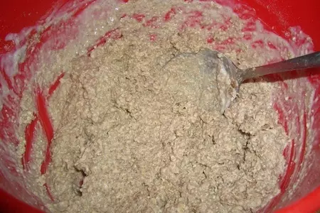 Овсяно-ржаная коврижка с изюмом: шаг 4