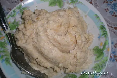 Овсяные кексы с сыром и колбасками: шаг 1