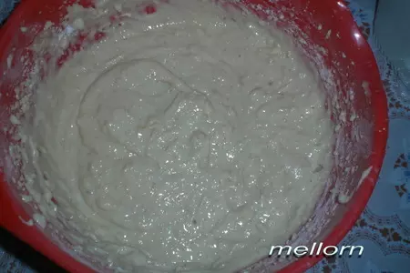 Овсяные кексы с сыром и колбасками: шаг 2