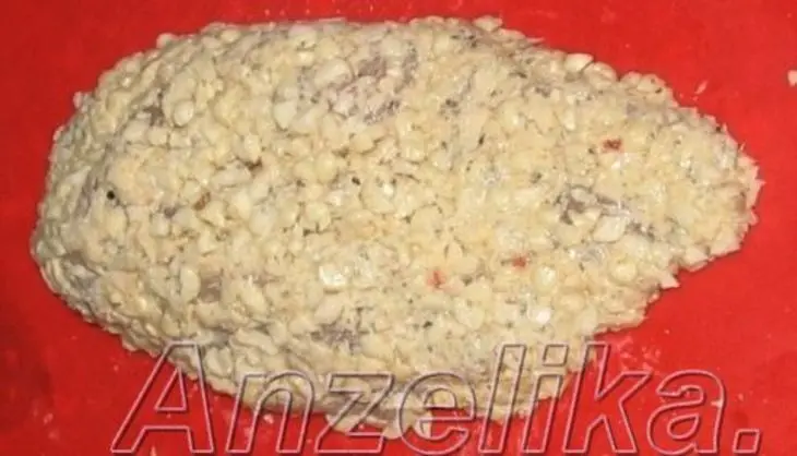 Куриный кармашек с черносливом в ореховой панировке.: шаг 3