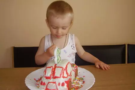 Торт машина: шаг 10
