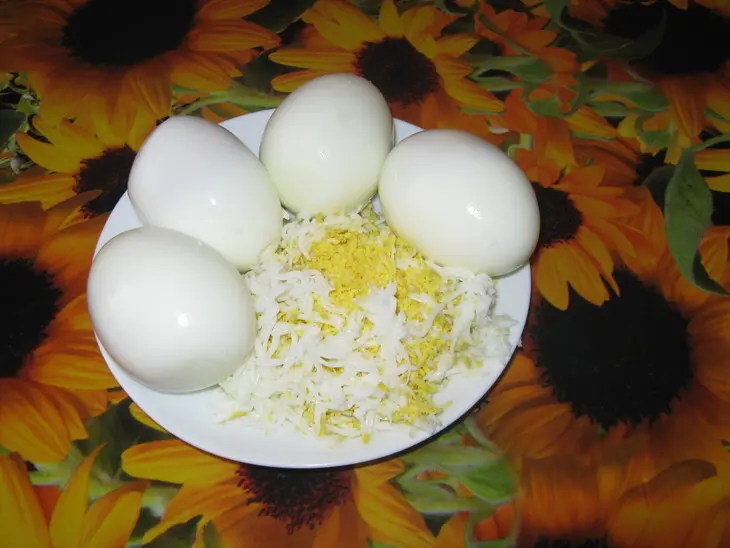 Кабачок под шапкой: шаг 2