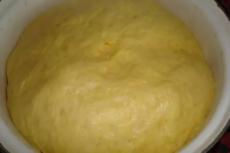 Torta danubio - пирог из булочек с ветчиной и сыром: шаг 2
