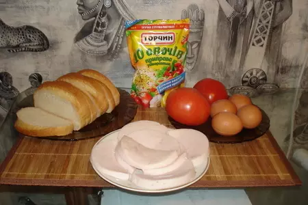 Запеченные бутерброды: шаг 1