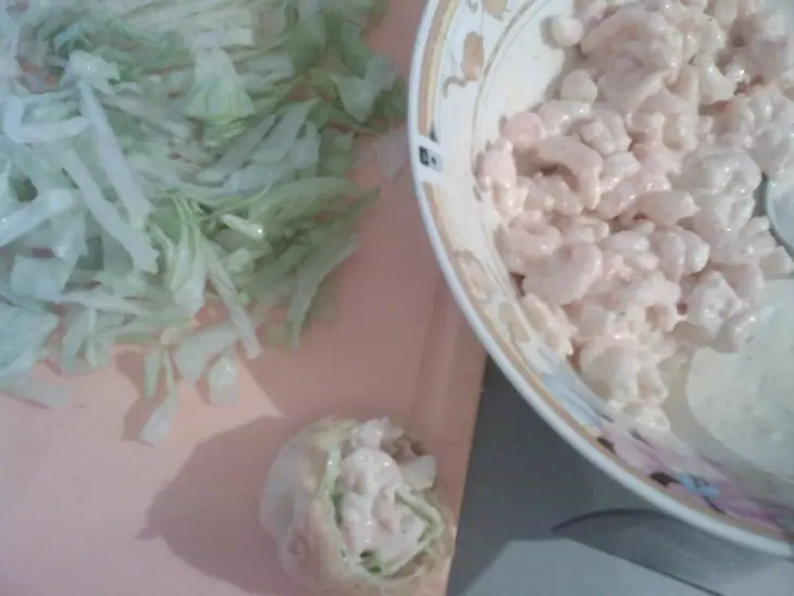 Заварные с креветками: шаг 4