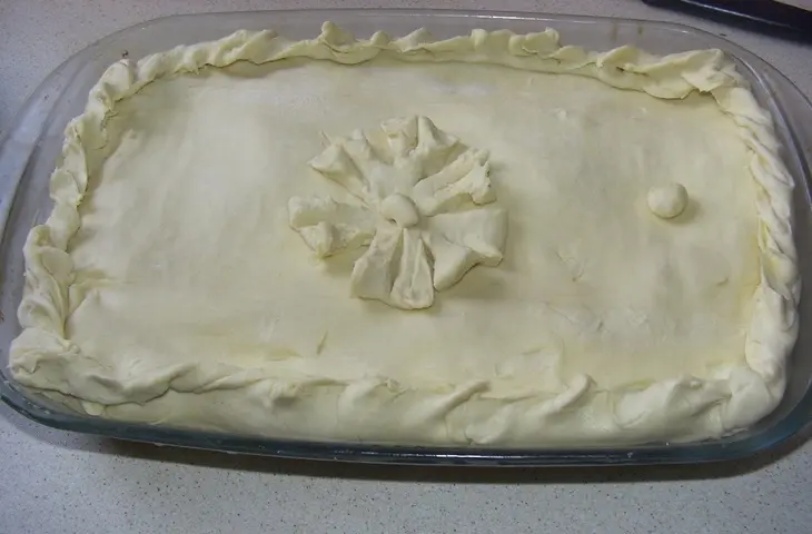 Сырный пирог (по мотивам хачапури): шаг 1
