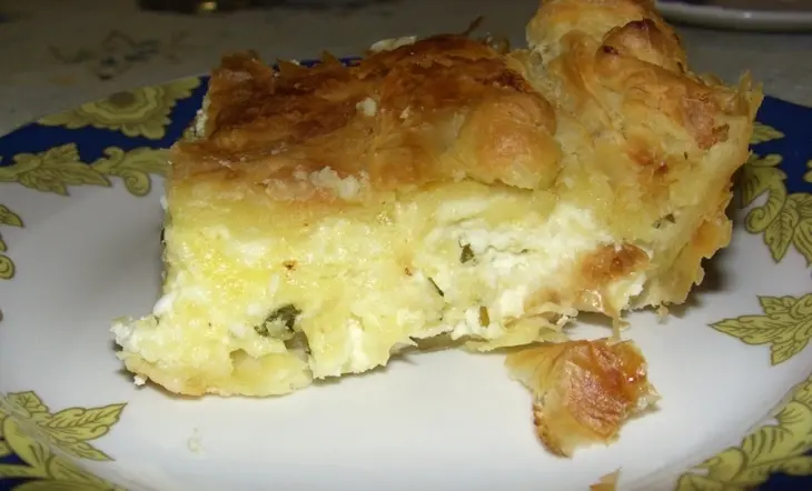 Сырный пирог (по мотивам хачапури): шаг 4