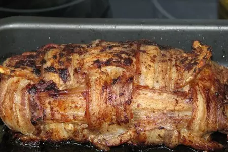 Мясной рулет в одёжке: шаг 6