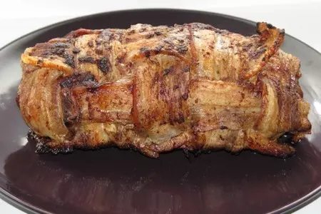 Мясной рулет в одёжке: шаг 7