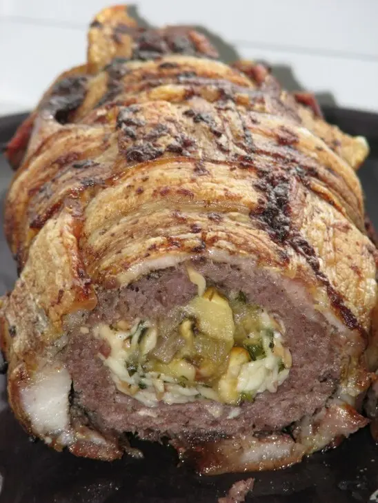 Мясной рулет в одёжке: шаг 8