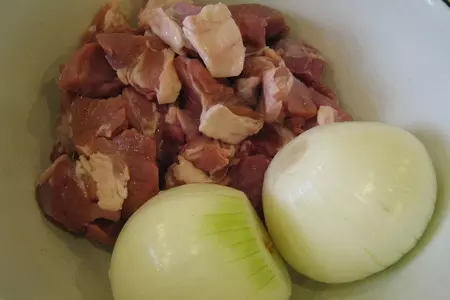 Кутабы с мясом: шаг 1
