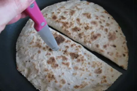 Кутабы с мясом: шаг 14