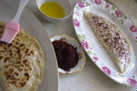 Кутабы с мясом: шаг 15