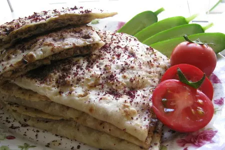 Кутабы с мясом: шаг 17