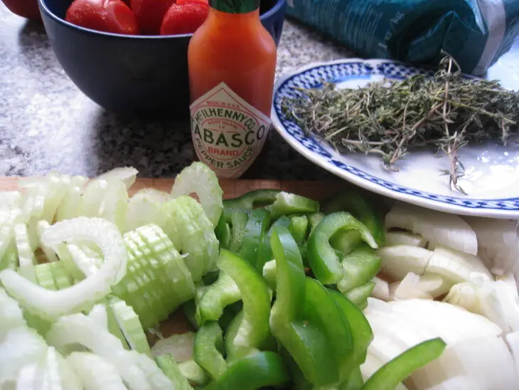 Джамбалайя из курицы: шаг 2