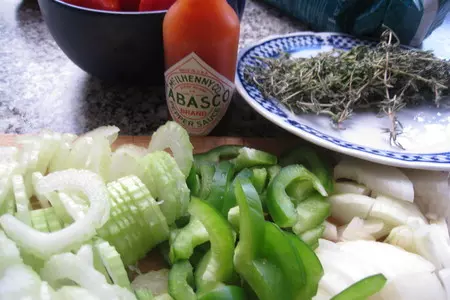 Джамбалайя из курицы: шаг 2
