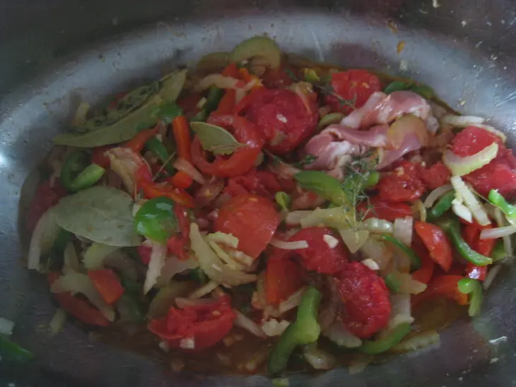 Джамбалайя из курицы: шаг 3