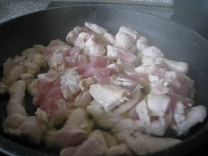 Салат 'цезарь" с курицей: шаг 1