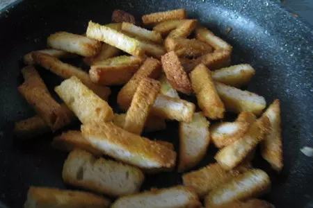 Салат 'цезарь" с курицей: шаг 3