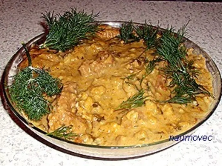 Тушеное мясо в ароматной панировке: шаг 7