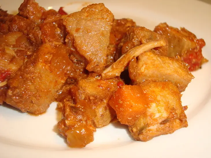 Мясо в томатном соусе: шаг 2
