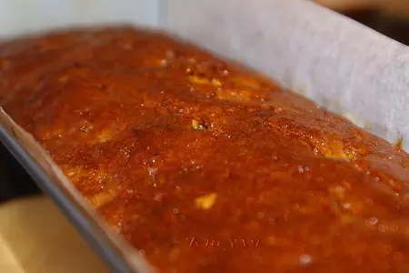 Апельсиновый кекс с миндалём и ромовой пропиткой: шаг 9