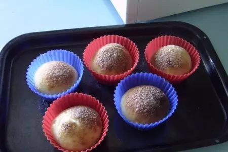 Булочки с пудингом: шаг 2