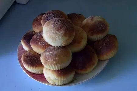 Булочки с пудингом: шаг 3