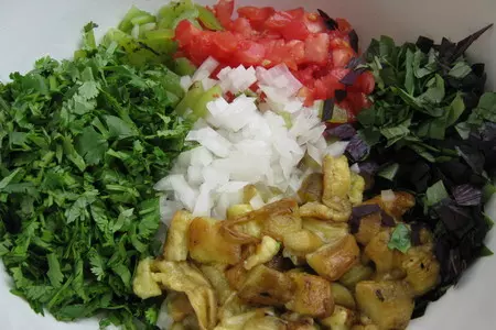 Салат мангал - "домашний".: шаг 9