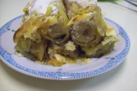 Голубцы фарширов.овощами: шаг 9