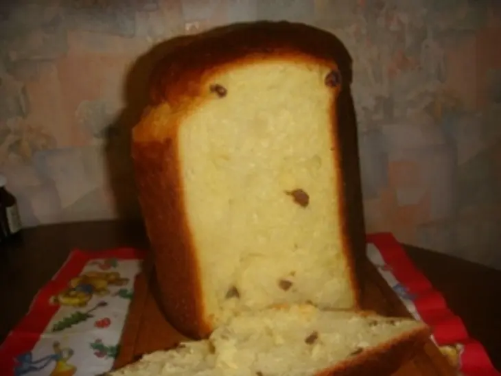 Сдобный пирог с изюмом( рецепт для хлебопечки): шаг 2