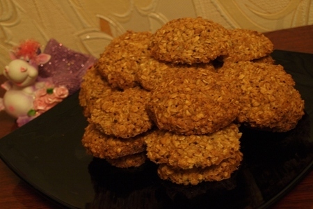 Овсяно-ореховое печенье: шаг 4