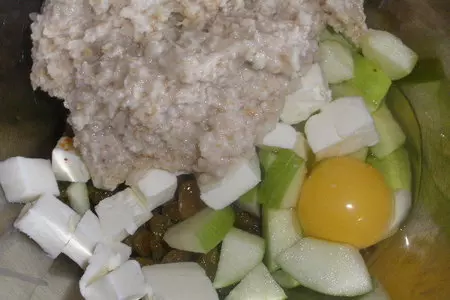 Яблочный пирог с овсянкой: шаг 2