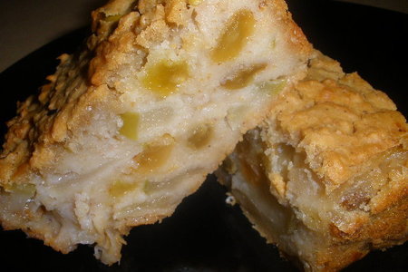 Яблочный пирог с овсянкой: шаг 4