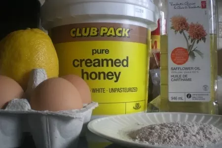 Очень вкусный хлеб из коричневого риса без содержания глютена( клейковины): шаг 5